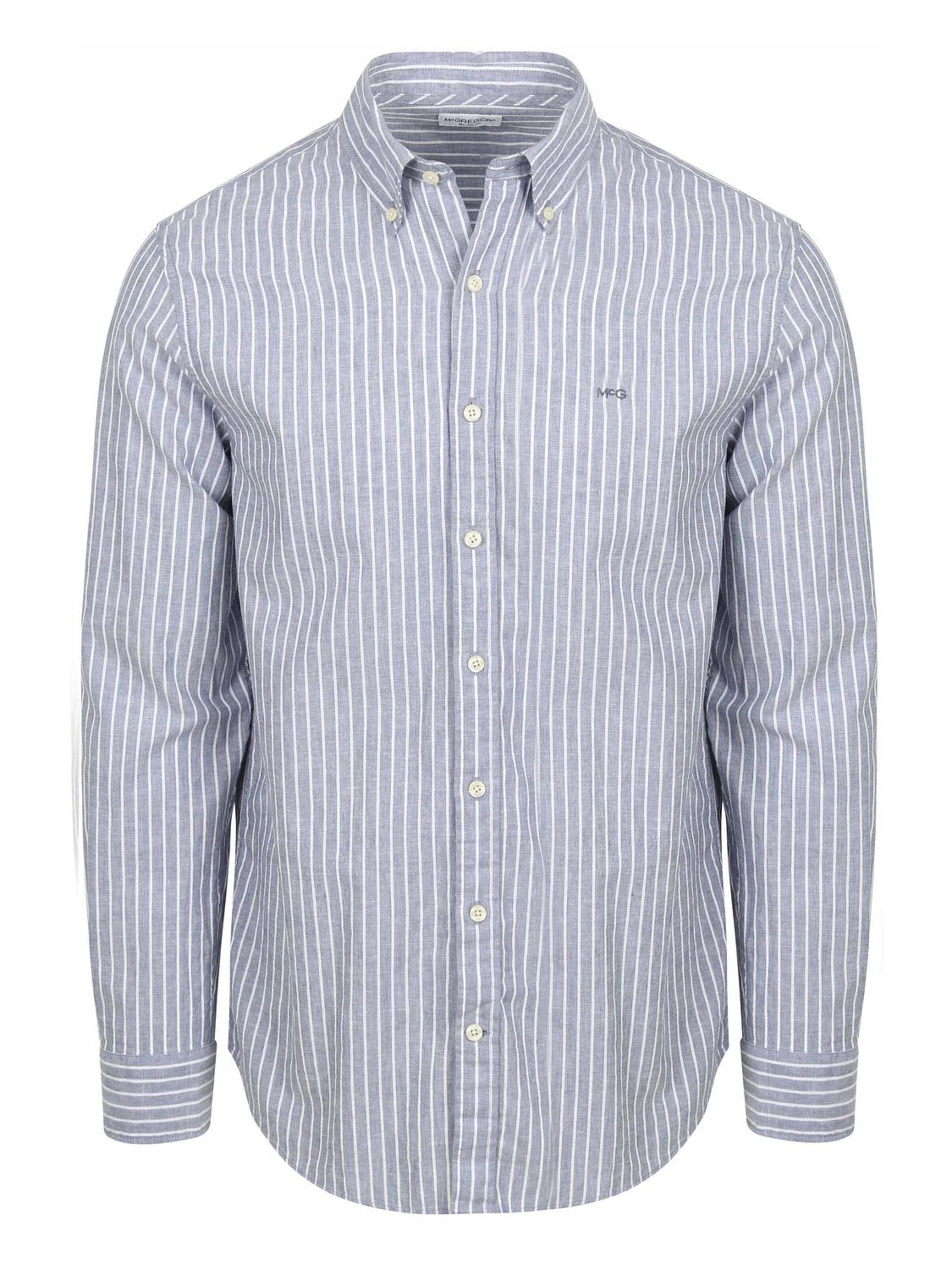 Coupe regular Chemise McGREGOR en bleu : devant