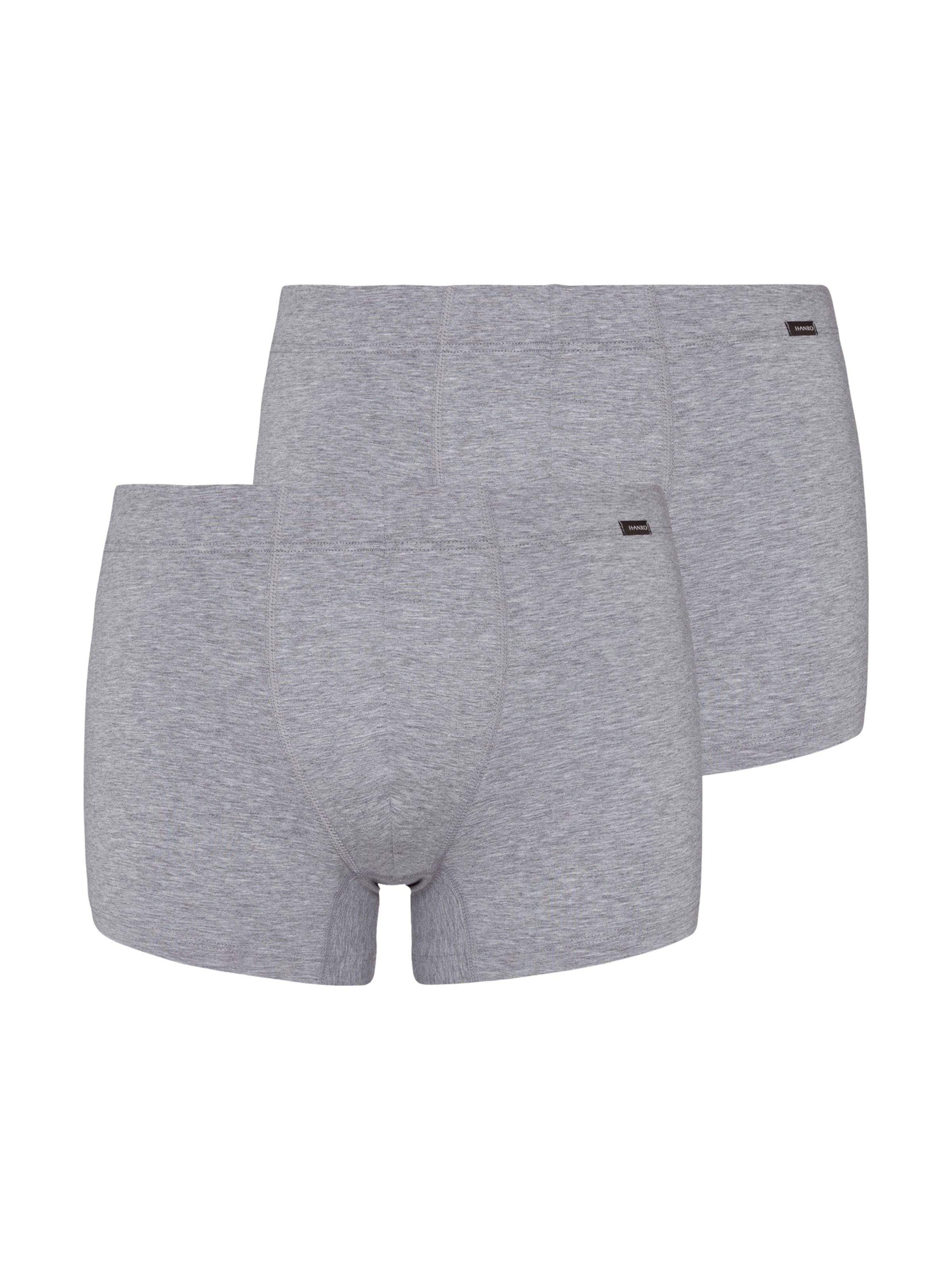 Hanro Pants 2-Pack ' Cotton Essentials ' in Grau: Vorderseite