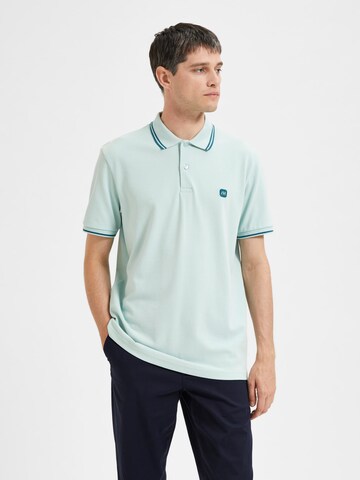 SELECTED HOMME Shirt 'SLHDANTE' in Green: front