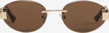 L'Arte Milano Sunglasses in Gold: front