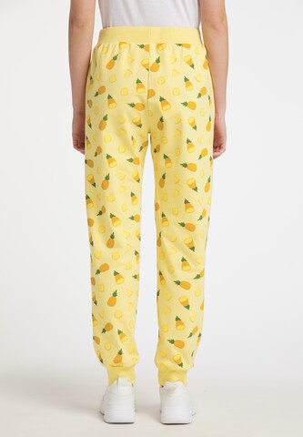 Effilé Pantalon MYMO en jaune