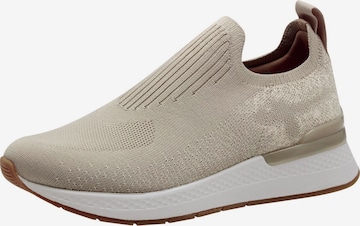 Slip on Tamaris en beige : devant