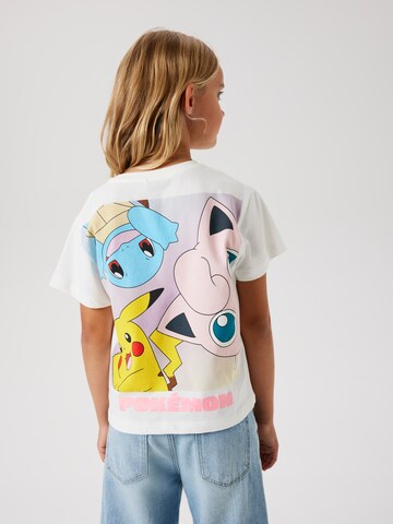 NAME IT - Camiseta 'Dyppi Pokemon' en blanco: frente