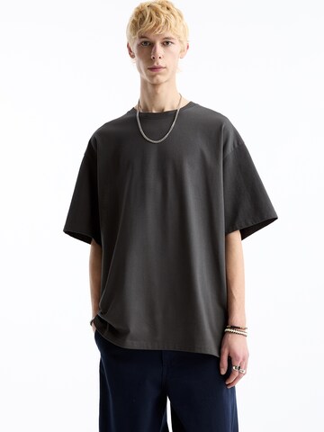 Pull&Bear Shirt in Grijs: voorkant