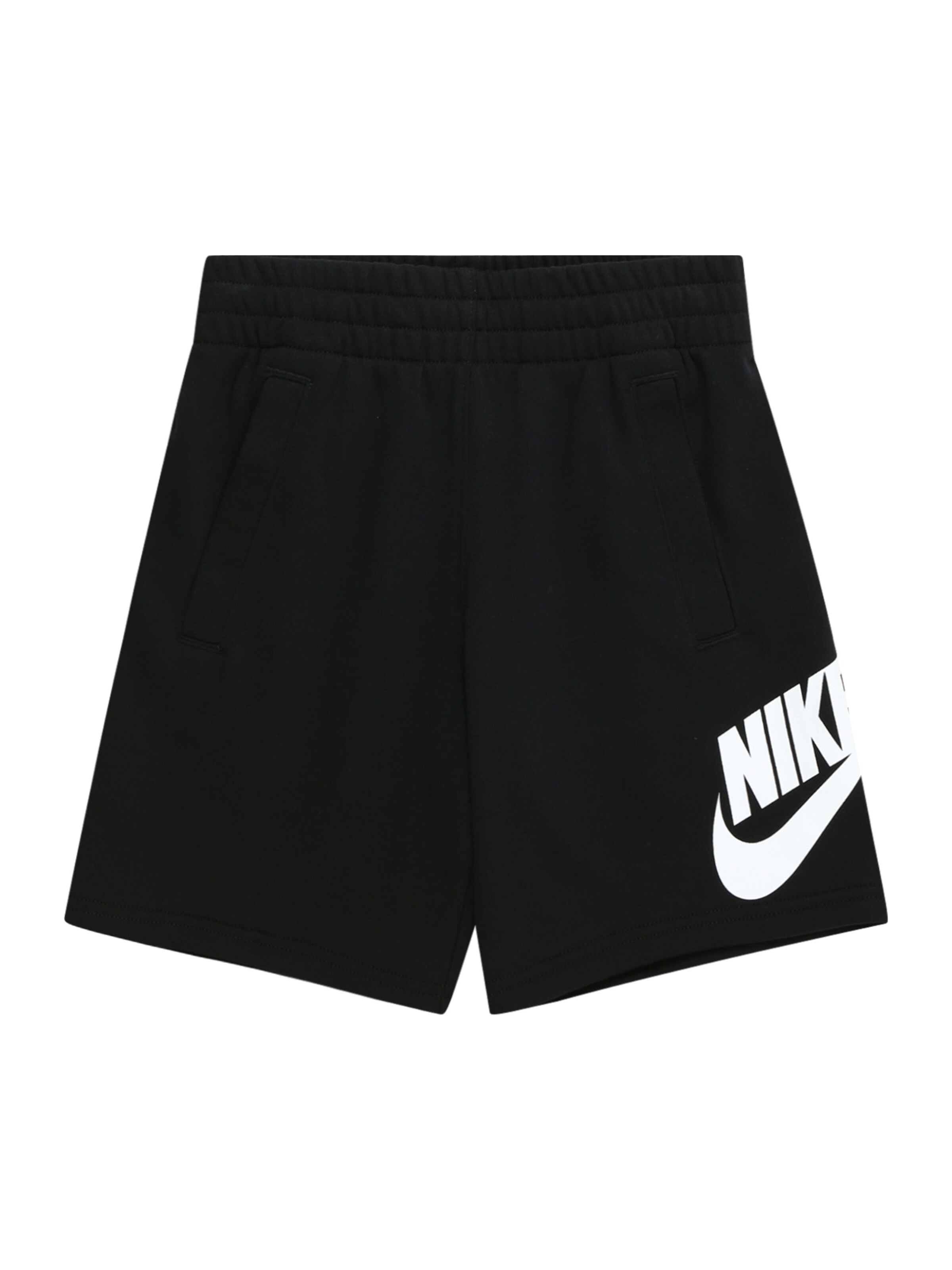 Loosefit Pantaloni 'Club Fleece' di Nike Sportswear in nero: frontale