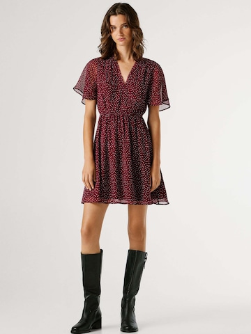 Pepe Jeans Jurk 'MARIUS' in Rood