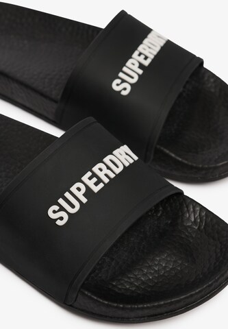 Superdry & Co Strand-/badschoen in Zwart
