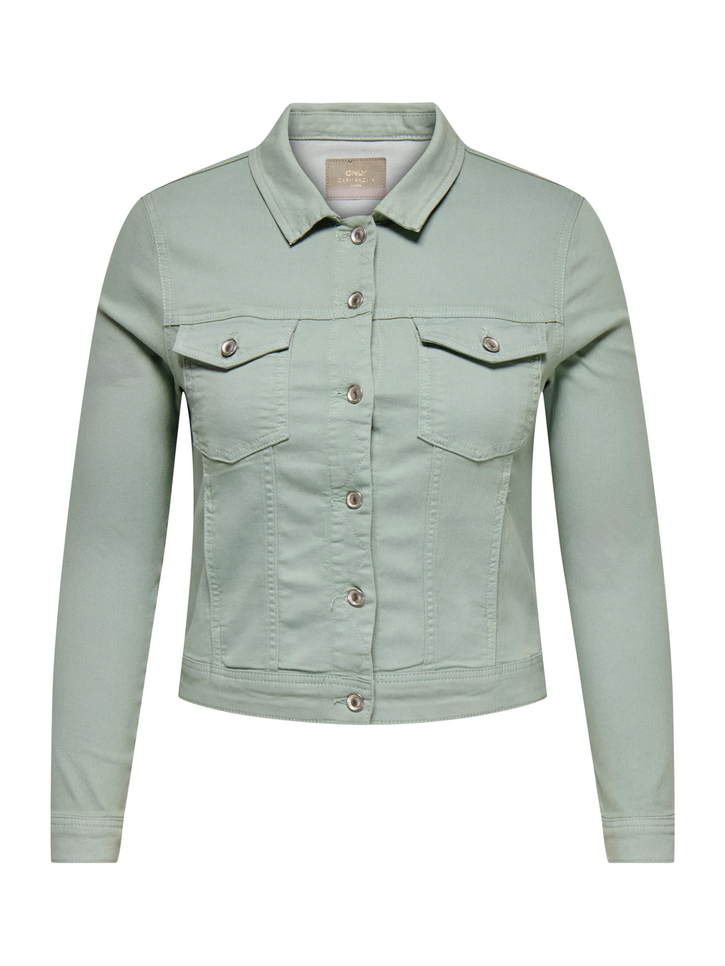 Veste mi-saison 'CARWespa' ONLY Carmakoma en vert : devant