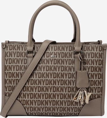 DKNY - Bolso de mano 'PERRI' en marrón: frente