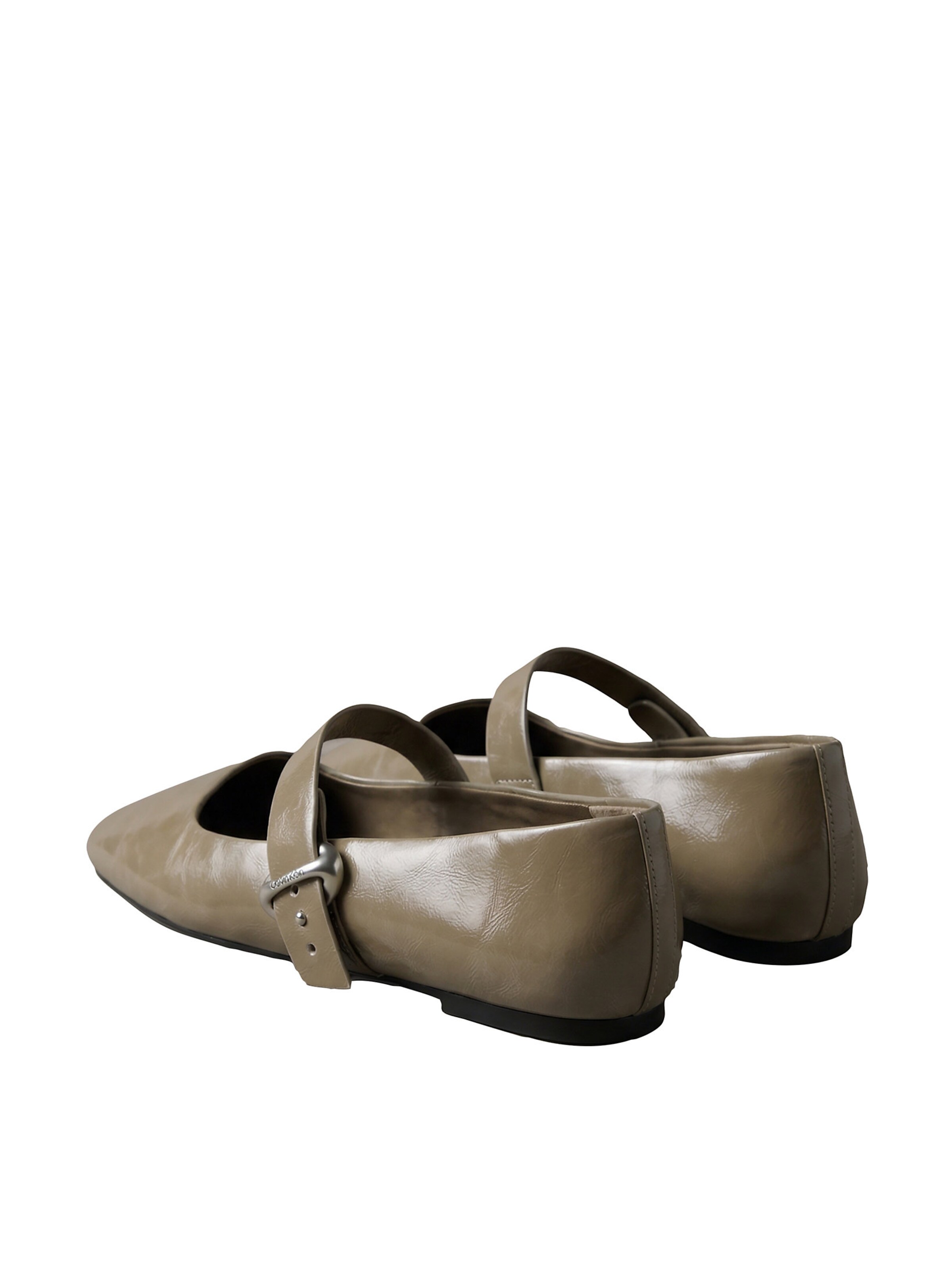 Regular Ballerines à lanières Calvin Klein en vert