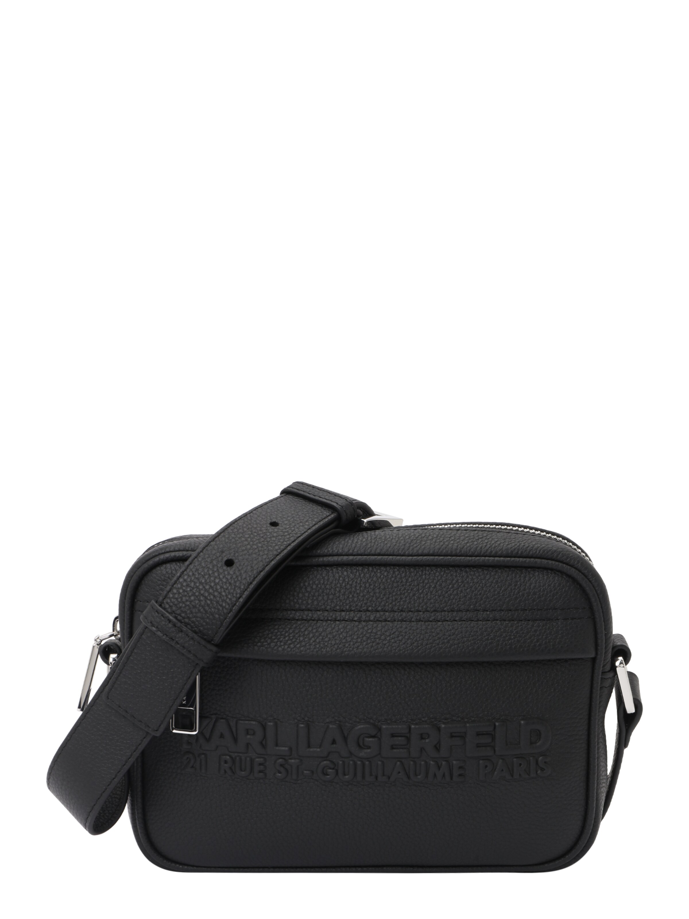 Karl Lagerfeld Сумка через плечо в Черный: спереди