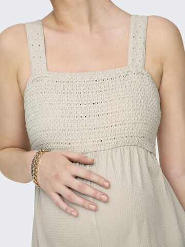 Only Maternity Jumpsuit in Beige