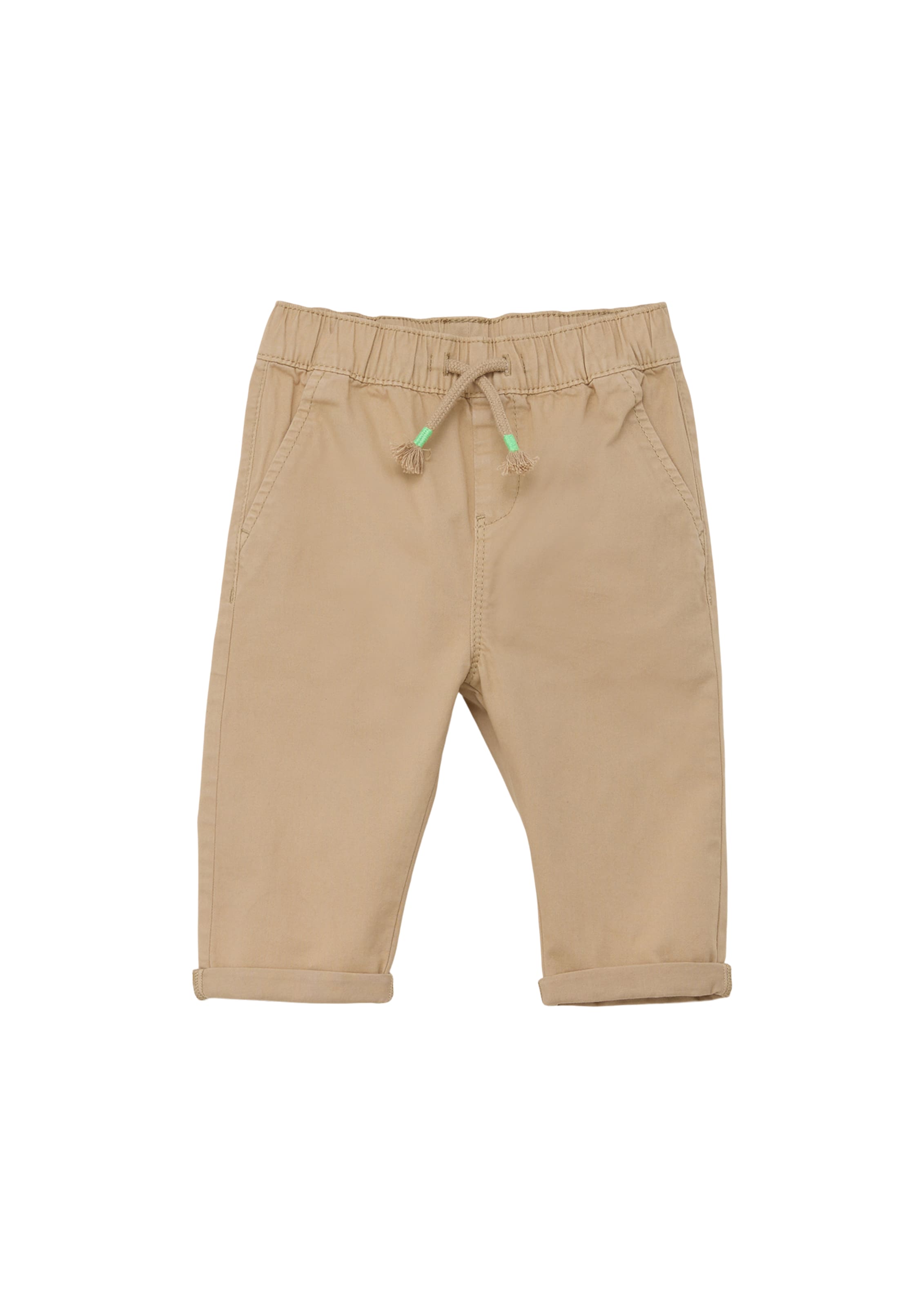 s.Oliver Regular Hose in Beige: Vorderseite