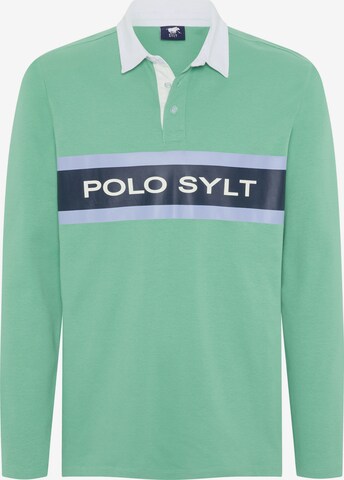 Polo Sylt Shirt in Green: front