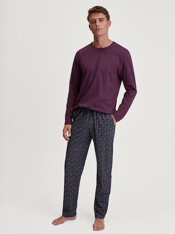 CALIDA Shirt 'RMX Sleep Holiday'‌‌‌‌‌‌‌‌‌ in Lila