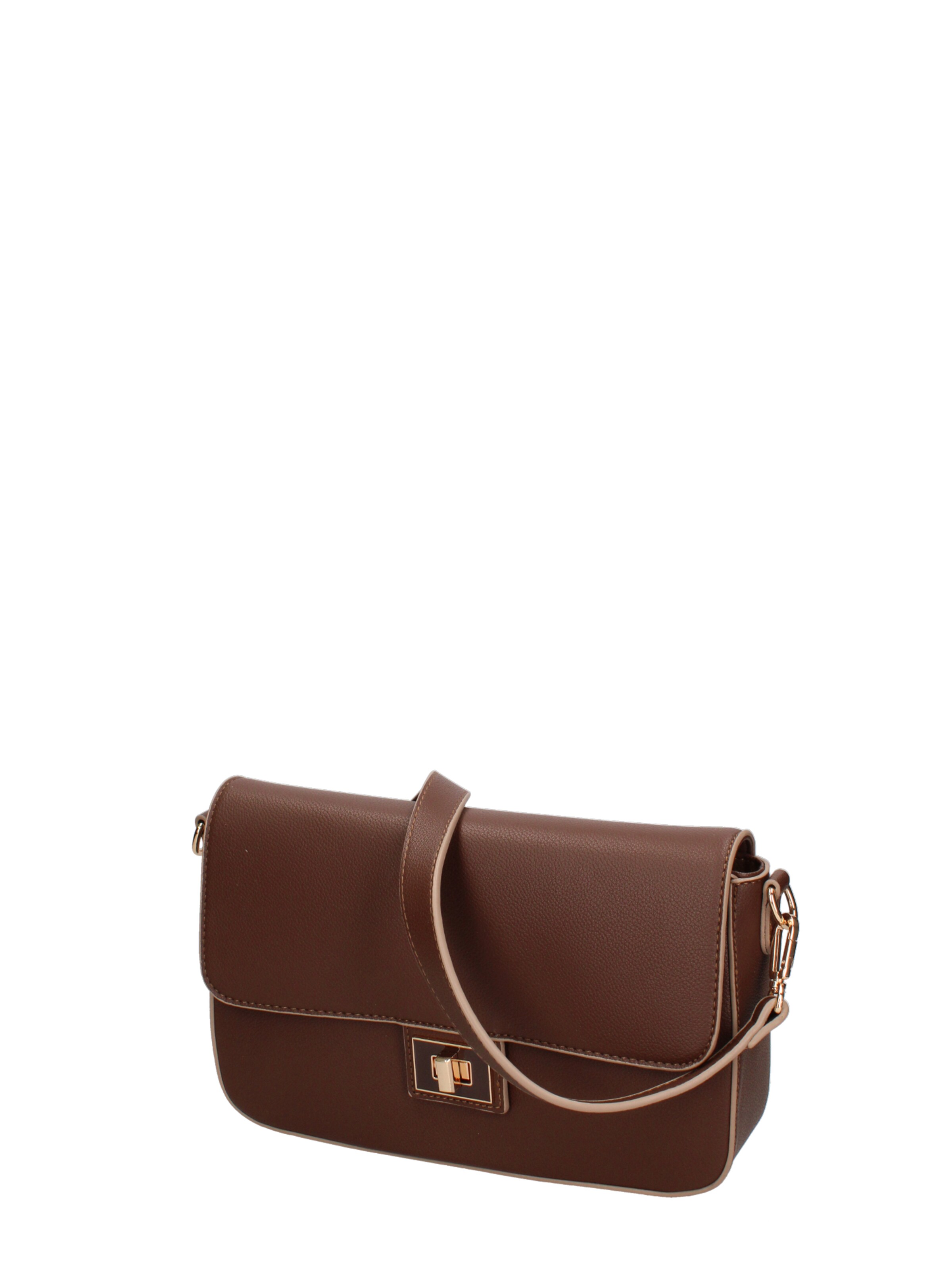 Borsa a spalla 'Borsa a Spalla Donna Amélie Ecopelle - Chiusura Girello' di Diana&Co. in beige
