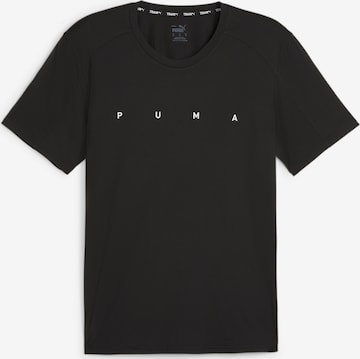 T-Shirt fonctionnel 'CLOUDSPUN' PUMA en noir : devant