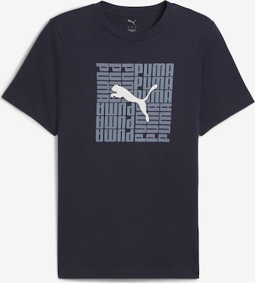 PUMA Shirt in Blue: front