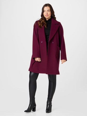 Persona by Marina Rinaldi Between-Seasons Coat in Purple