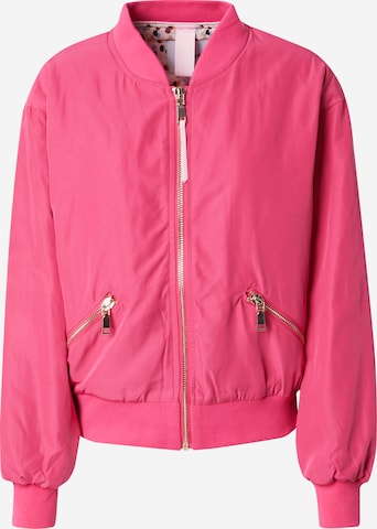 NÜMPH Демисезонная куртка 'ELLINORA' в Ярко-розовый: спереди