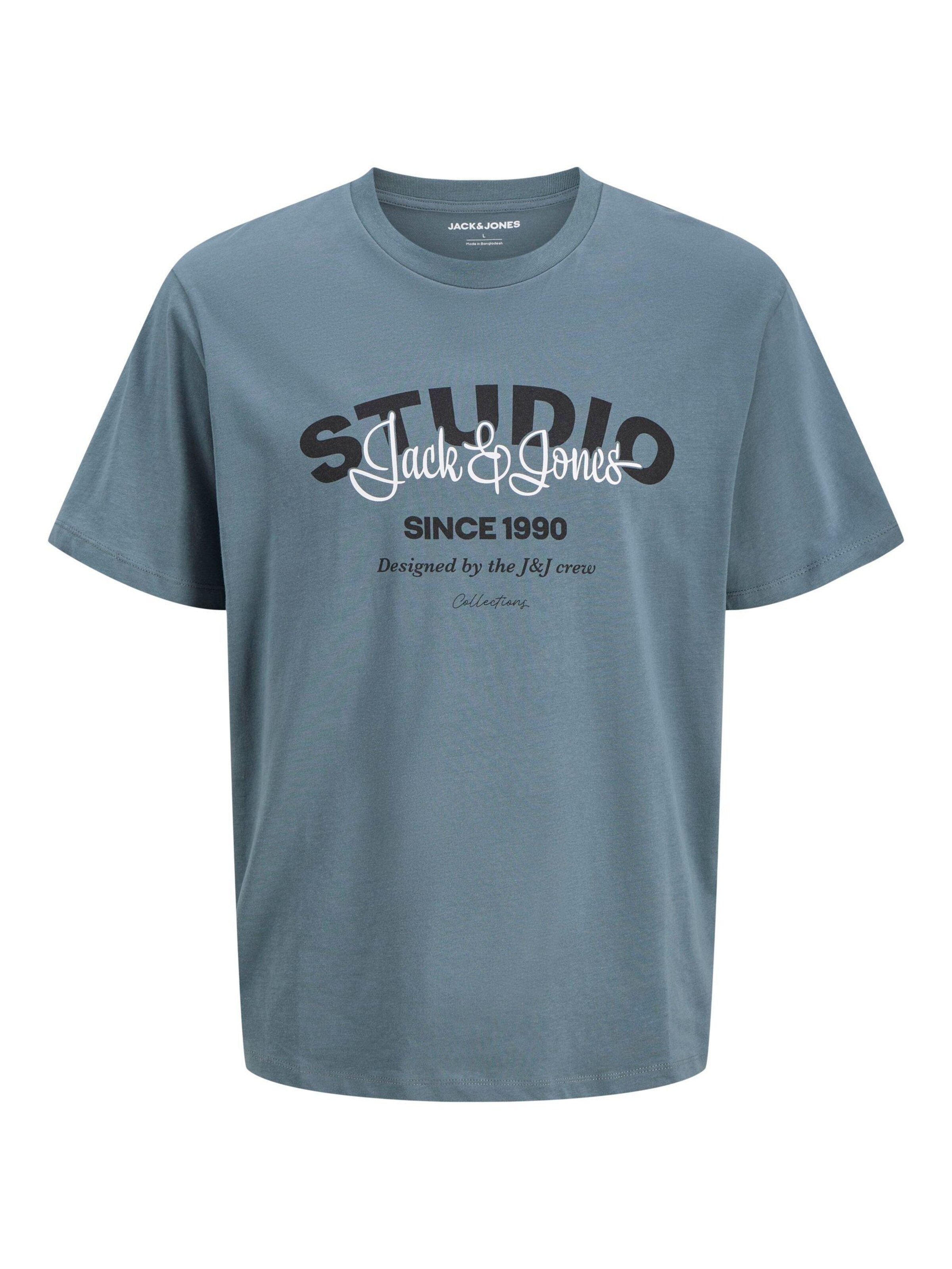 Jack & Jones Plus Shirt in Blue