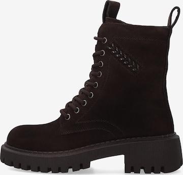 VENEZIA Schnürstiefelette in Braun: Vorderseite
