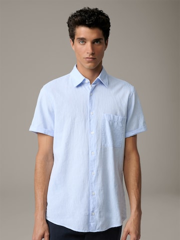 STRELLSON Regular Fit Hemd ' Corvin ' in Blau