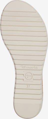TAMARIS - Sandália em ouro