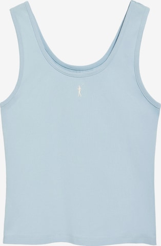 Polo Club Top in Blau: Vorderseite