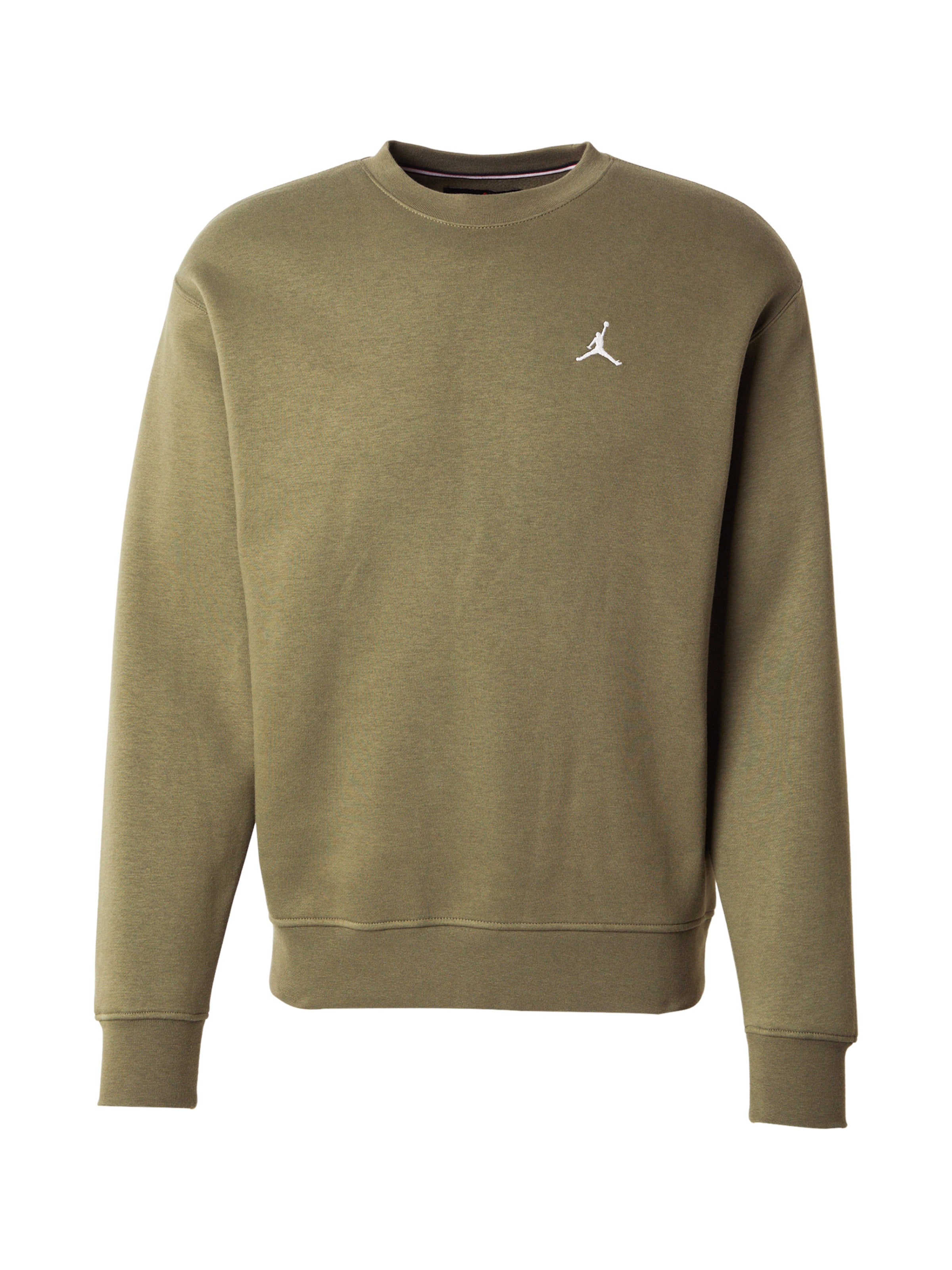 Jordan - Sweatshirt &#x27;BRKLN&#x27; em verde: frente