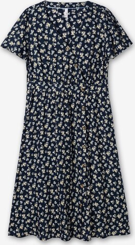 Robe d’été SHEEGO en bleu : devant