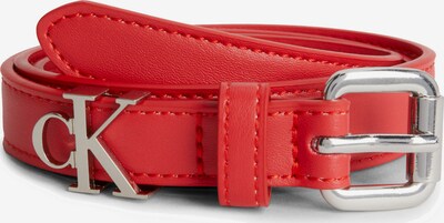 Calvin Klein Jeans Bælte i lys rød / sølv, Produktvisning