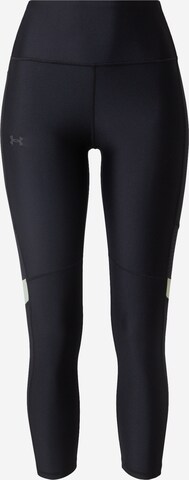 Pantalon de sport UNDER ARMOUR en noir : devant