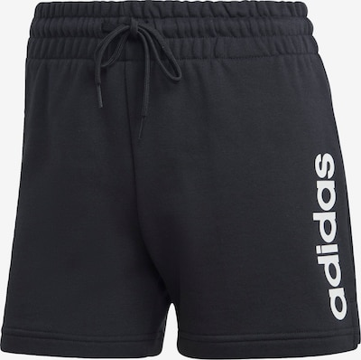 Pantaloni sport 'Essentials' ADIDAS SPORTSWEAR pe negru / alb, Vizualizare produs