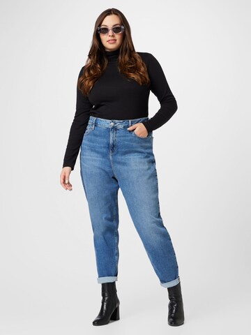 Calvin Klein Curve Loosefit Jeans in Blauw