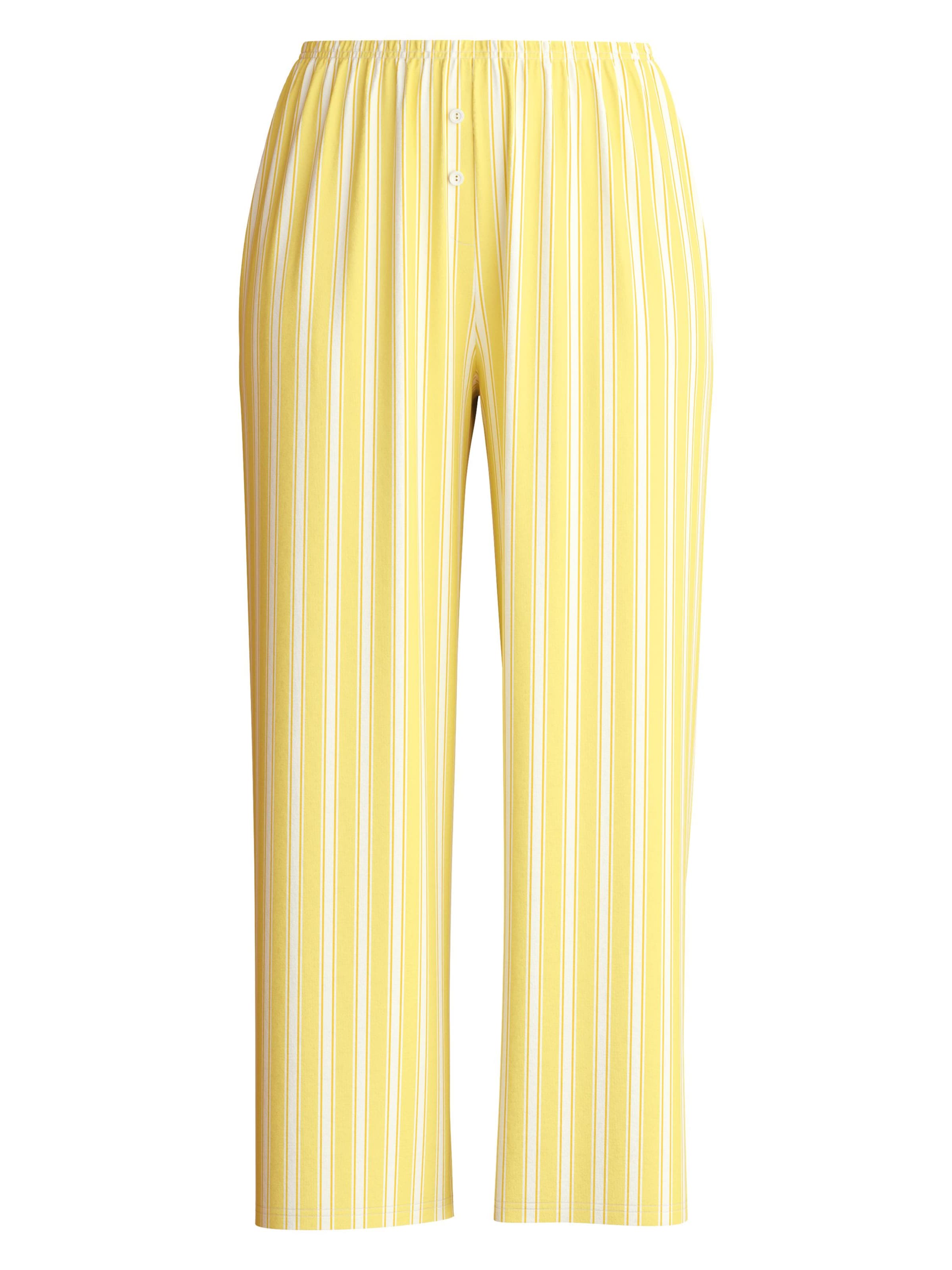 CALIDA Pyjamahose 'Favourites Ocean'‌‌‌‌‌‌‌‌‌ in Gelb: Vorderseite