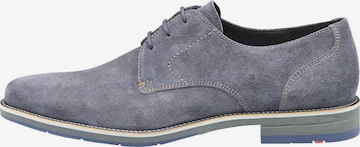 LLOYD Veterschoen 'DRIFT' in Blauw: voorkant