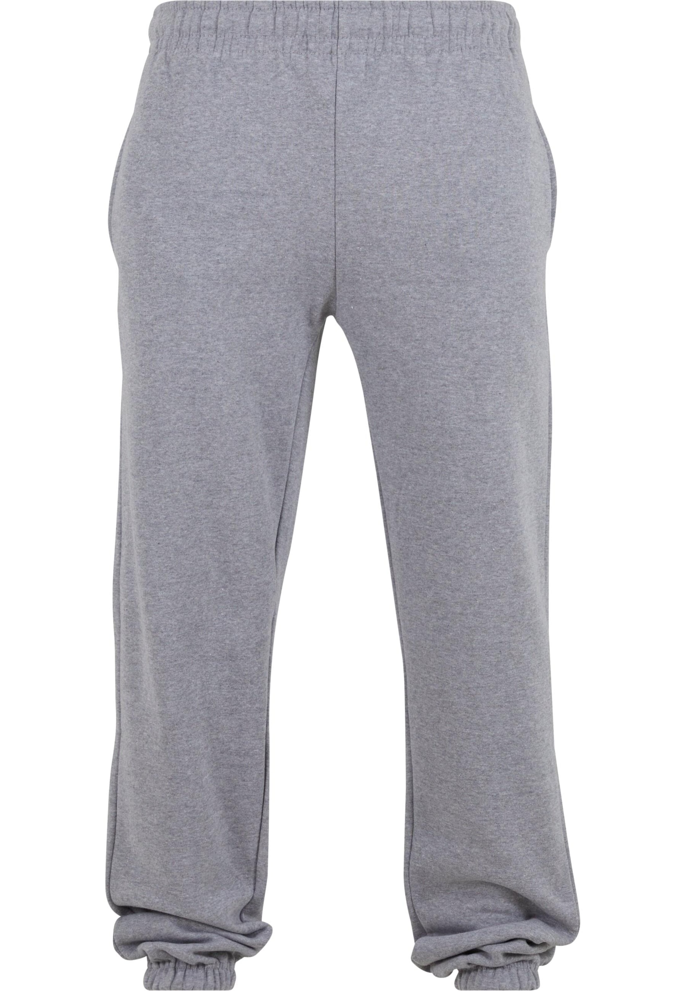 Urban ClassicsLoosefit Hlače - siva boja: prednji dio