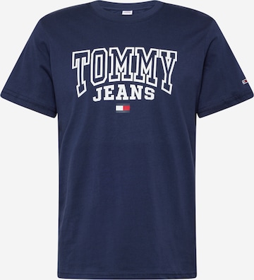 Tommy Jeans - Camiseta en azul: frente