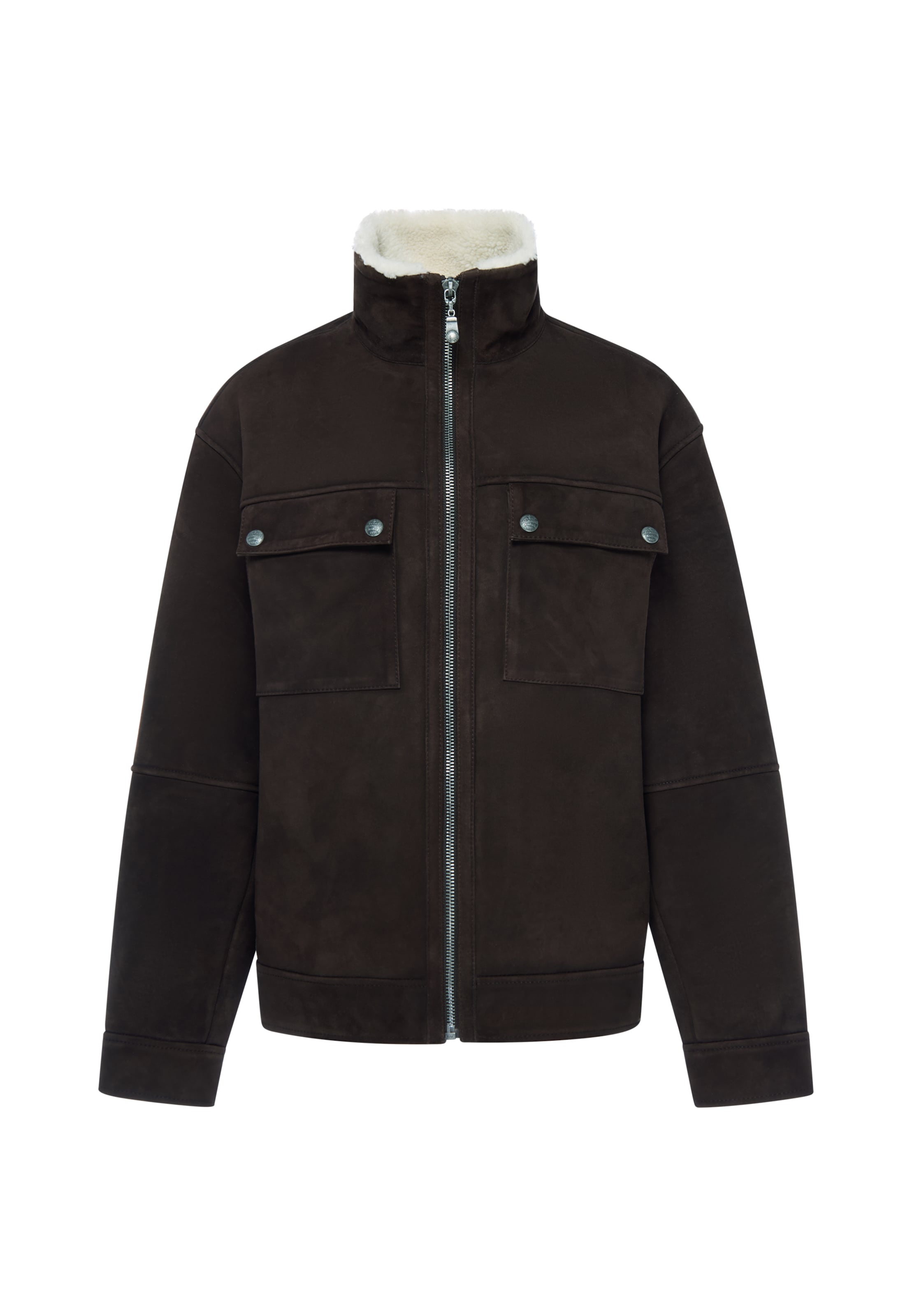 DreiMaster PREMIUM Between-Season Jacket in Blue: front