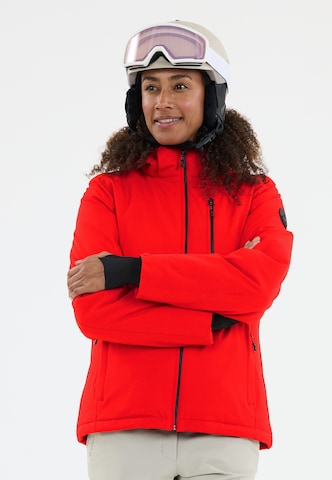 Whistler Skijacke Drizzle in Rot: Vorderseite