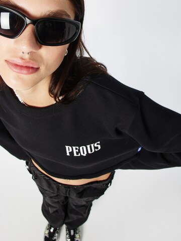 Pequs - Sweatshirt em preto