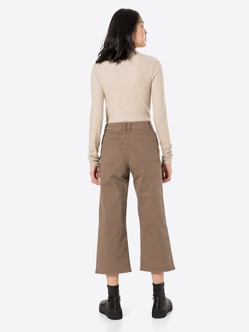 OBJECT Loose fit Jeans 'MARINA' in Brown