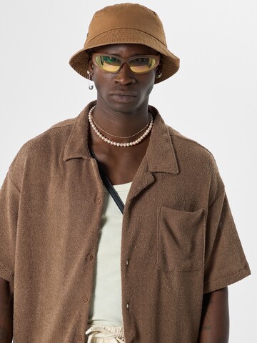 Comfort fit Camicia di VAMOS CLO in marrone
