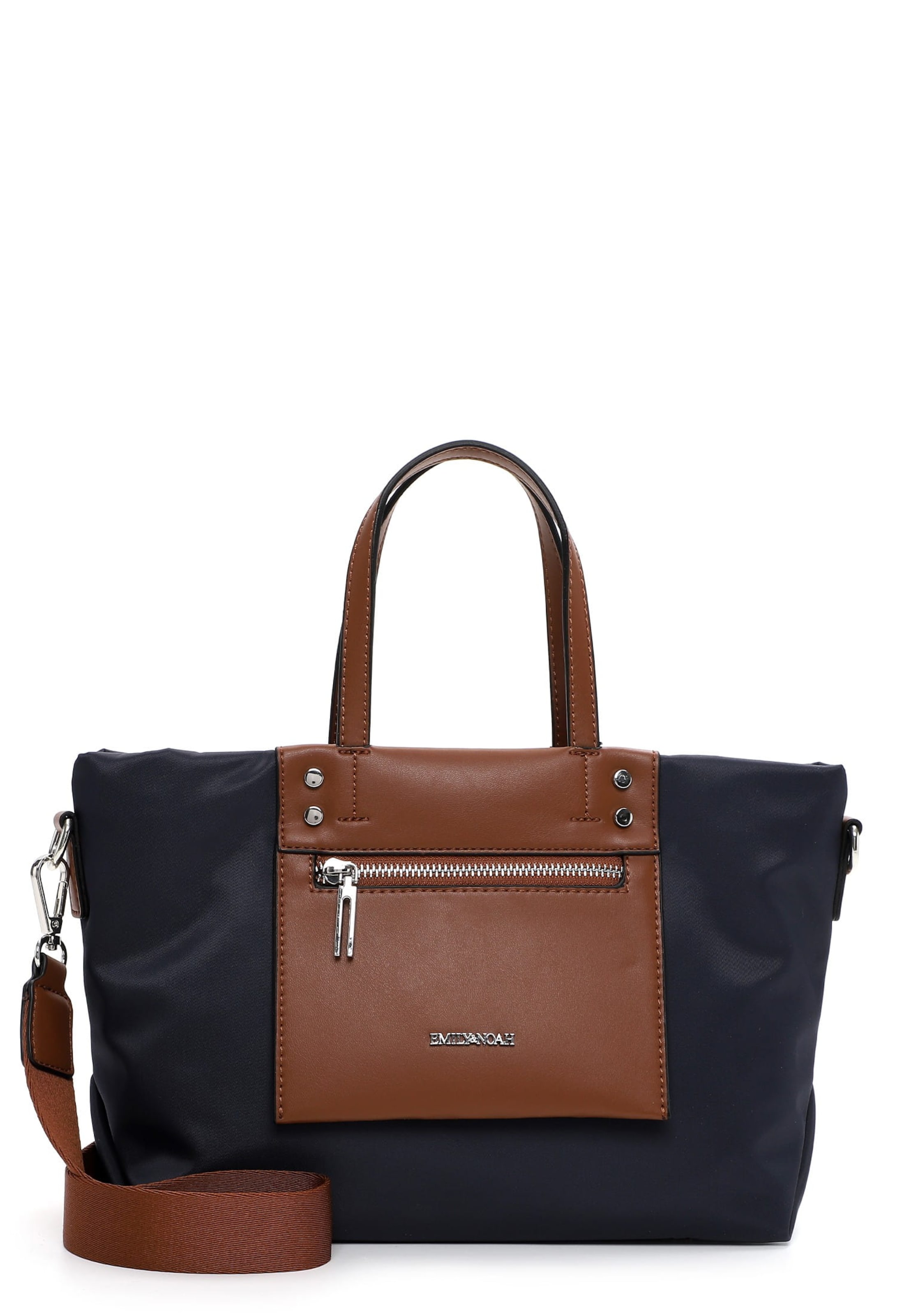 Emily & Noah Shopper 'Elaura' in Blau: Vorderseite