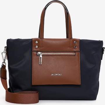 Cabas 'Elaura' Emily & Noah en bleu : devant