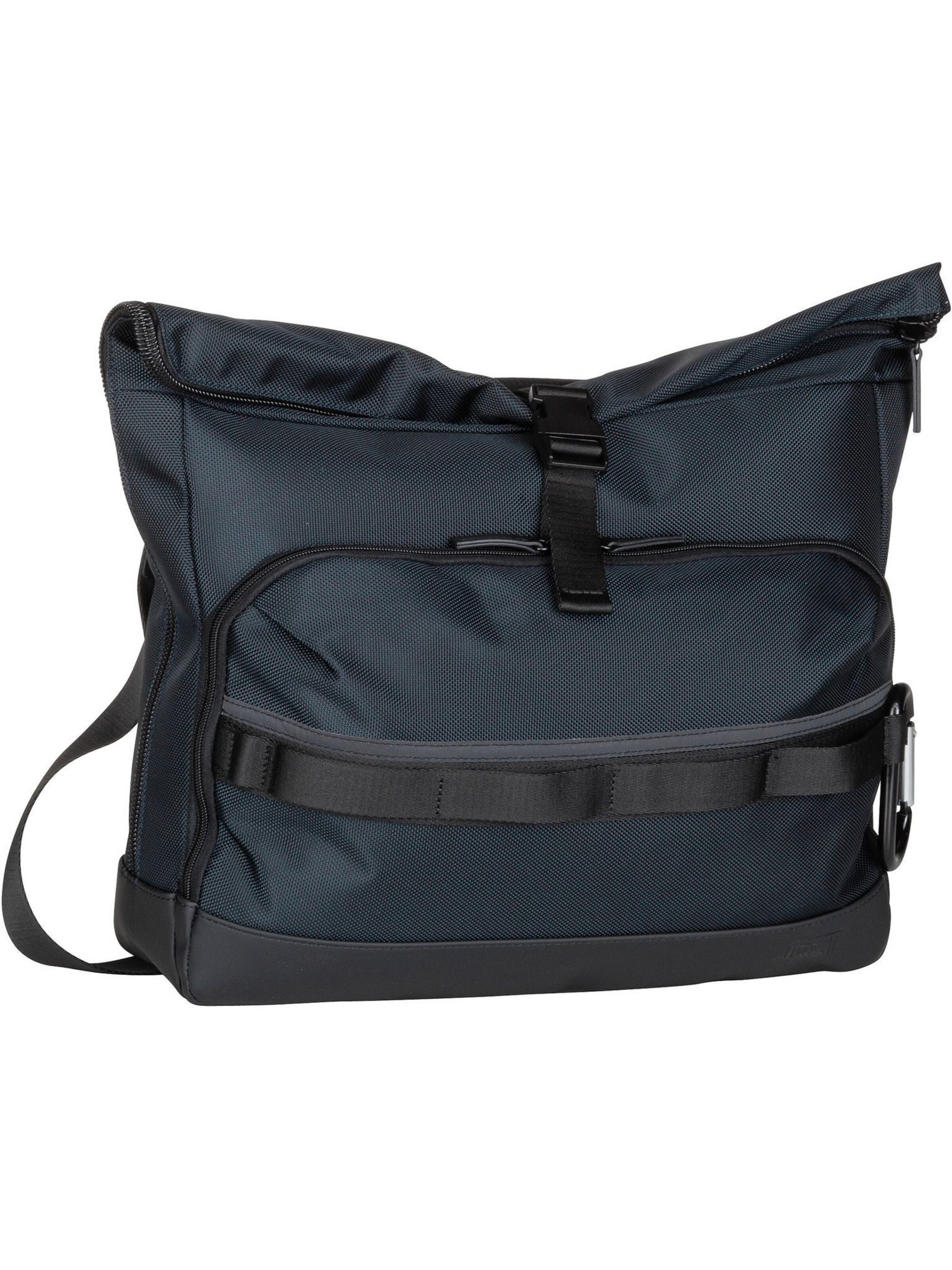 JOST Umhängetasche 'Balling Kurier' in Blau: Vorderseite