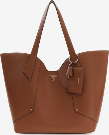 GUESS Shopper 'Darcy' in Braun: Vorderseite