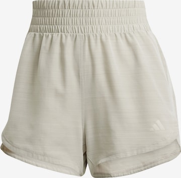 Pantalon de sport 'Pacer' ADIDAS PERFORMANCE en gris : devant