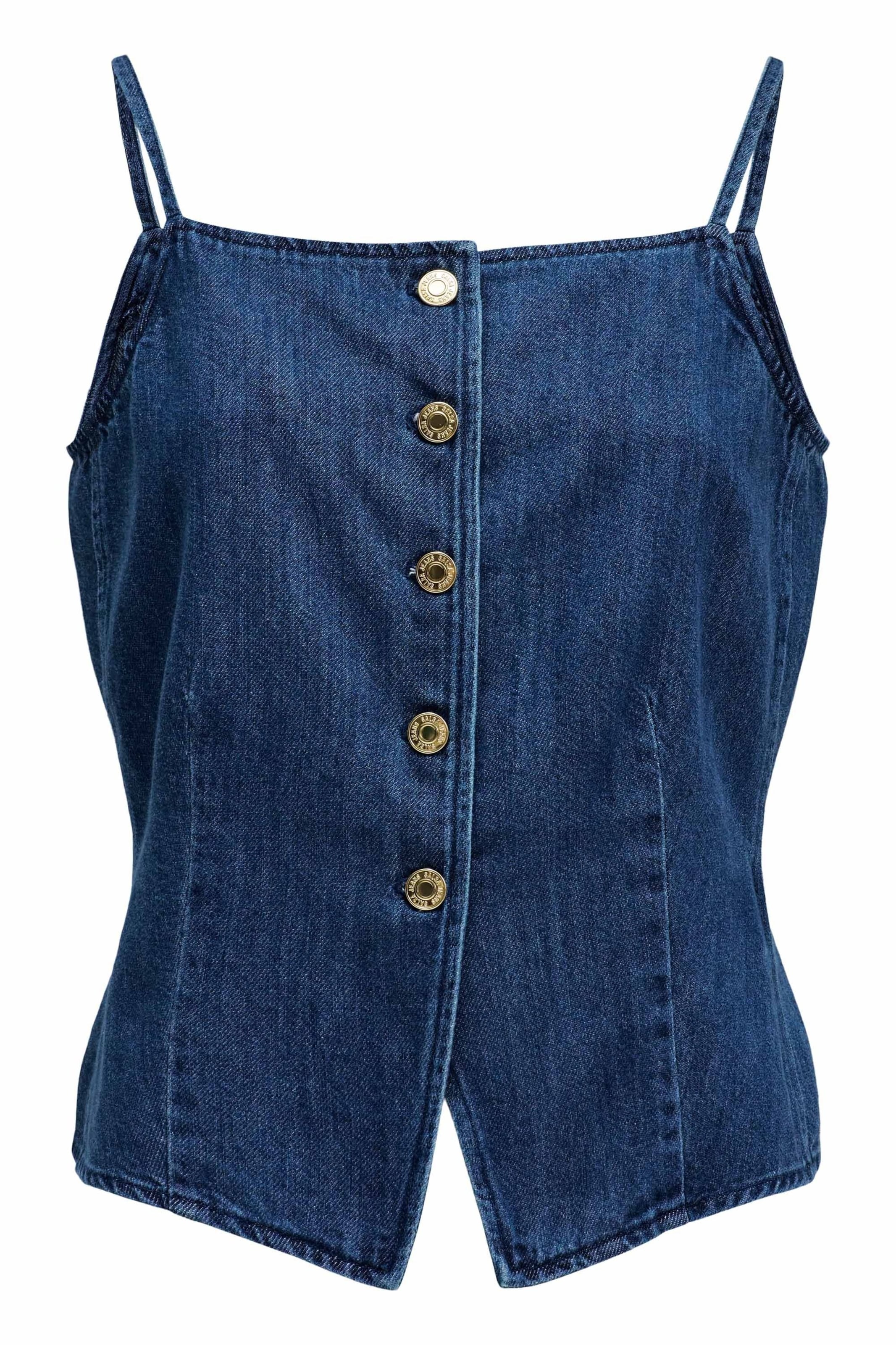 Salsa Jeans Top in Blue: front